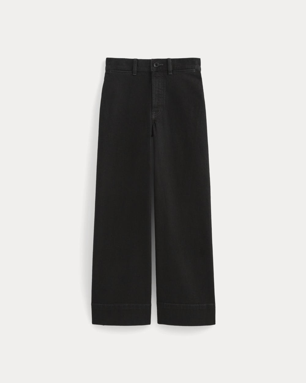 The Mariner Cropped Jean in Black — alternate view