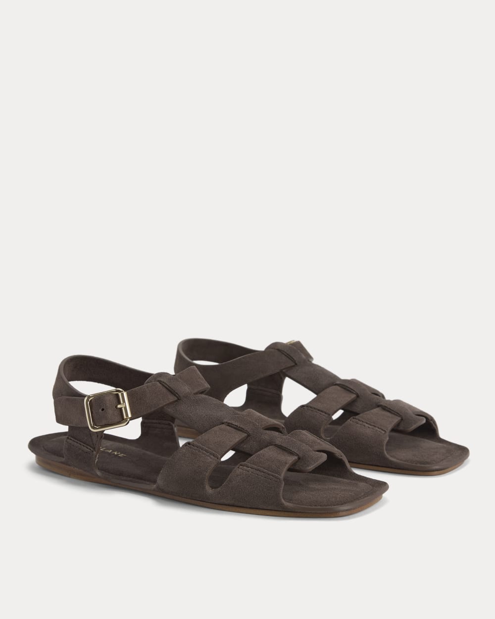 Made in Italy Opanka Sandal in Cacoa Suede — alternate view