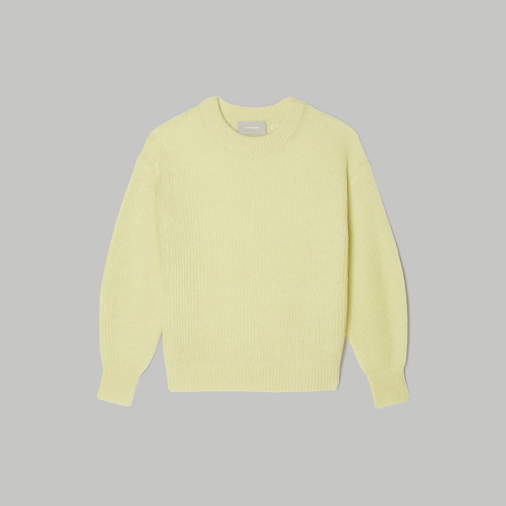 The Cocoon Crew in Alpaca in Lemon — alternate view