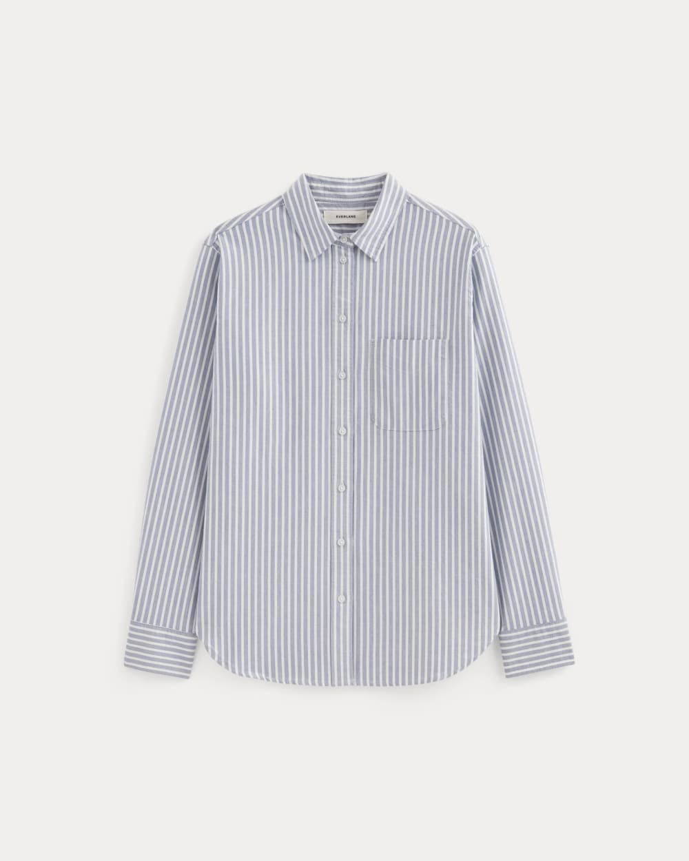 The Must-Have Oxford Shirt in Bone / Mazarine Blue — alternate view