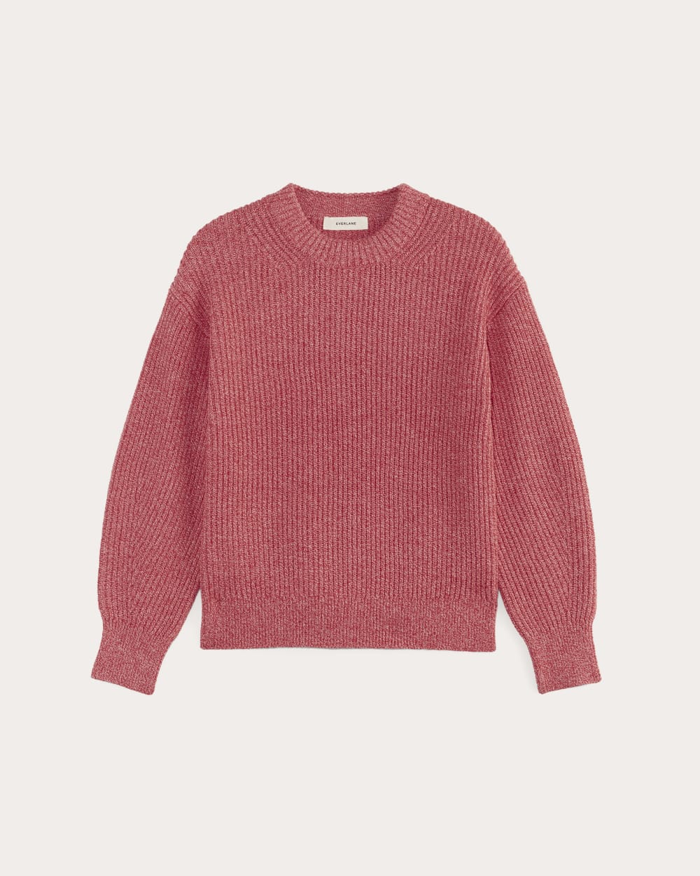 The Cocoon Crew in Everyday Cotton in Pink Peony / Classic Red — alternate view