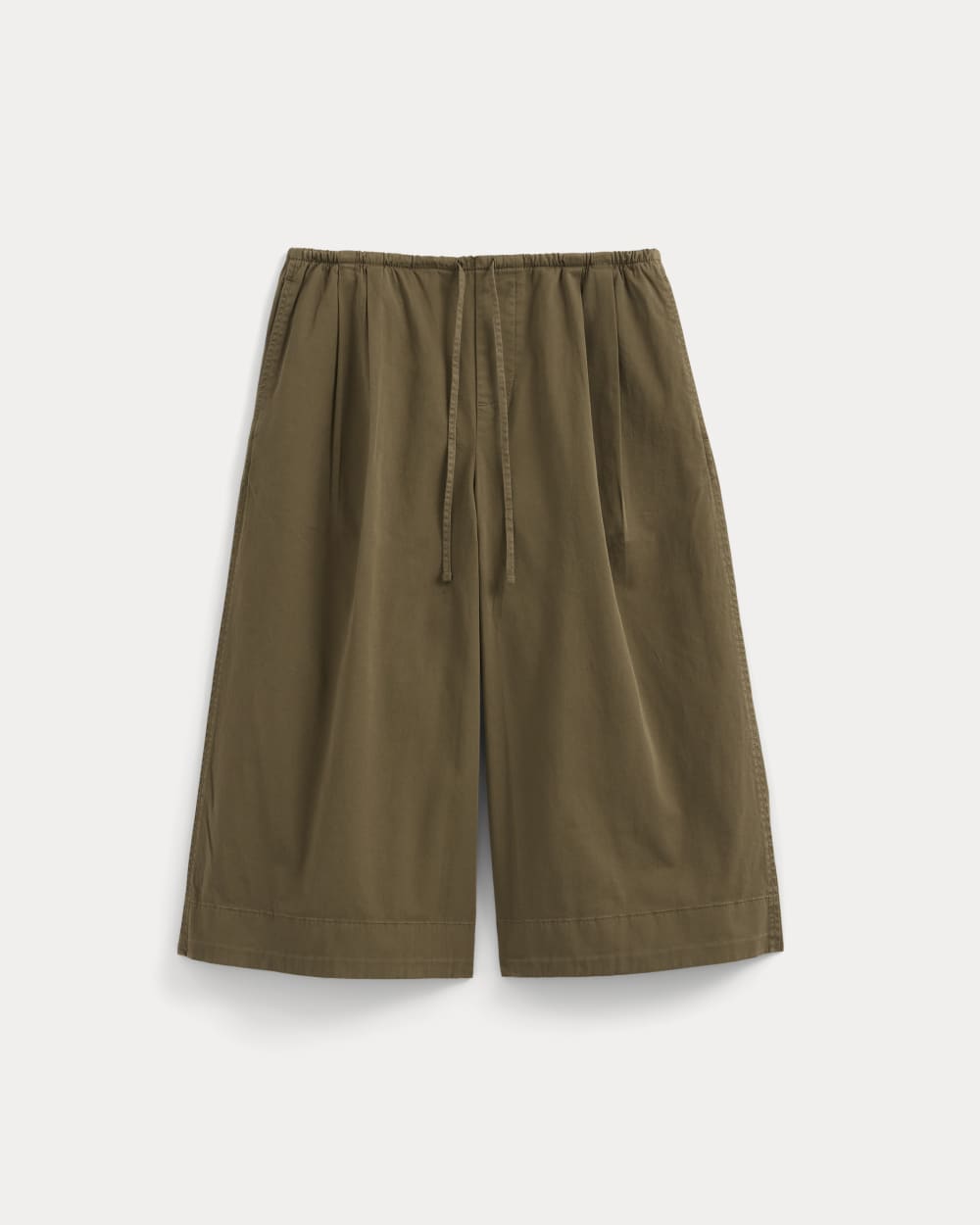 Easy Long Short in Olive — alternate view