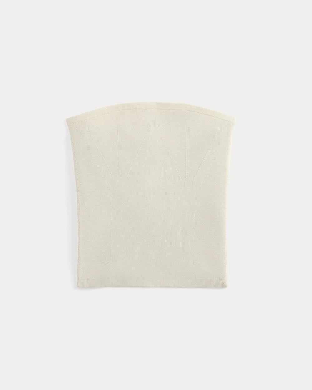 Knit Tube Top in Birch — alternate view