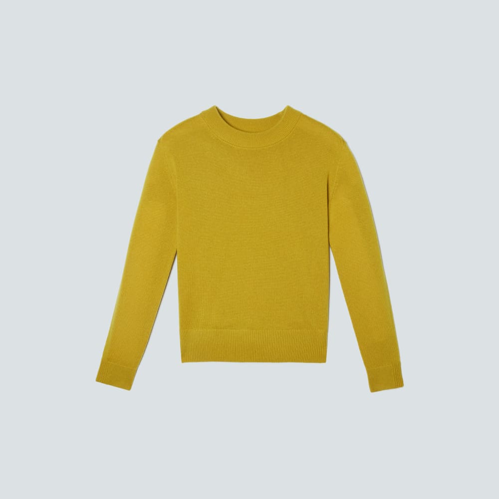 The Cashmere Crew in Golden Palm — alternate view