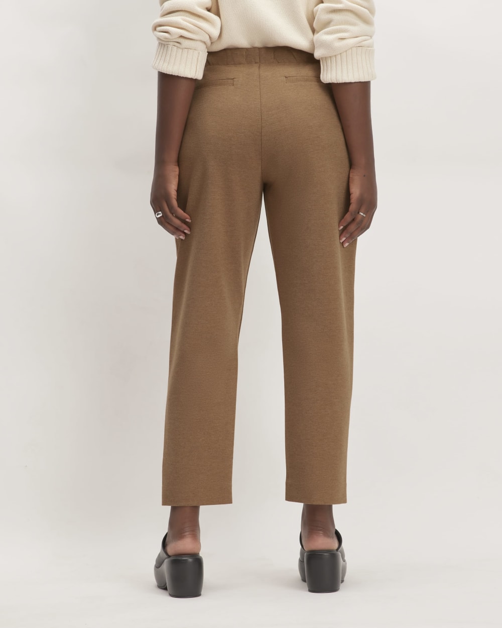 The Dream Pant® in Heathered Auburn — detail view