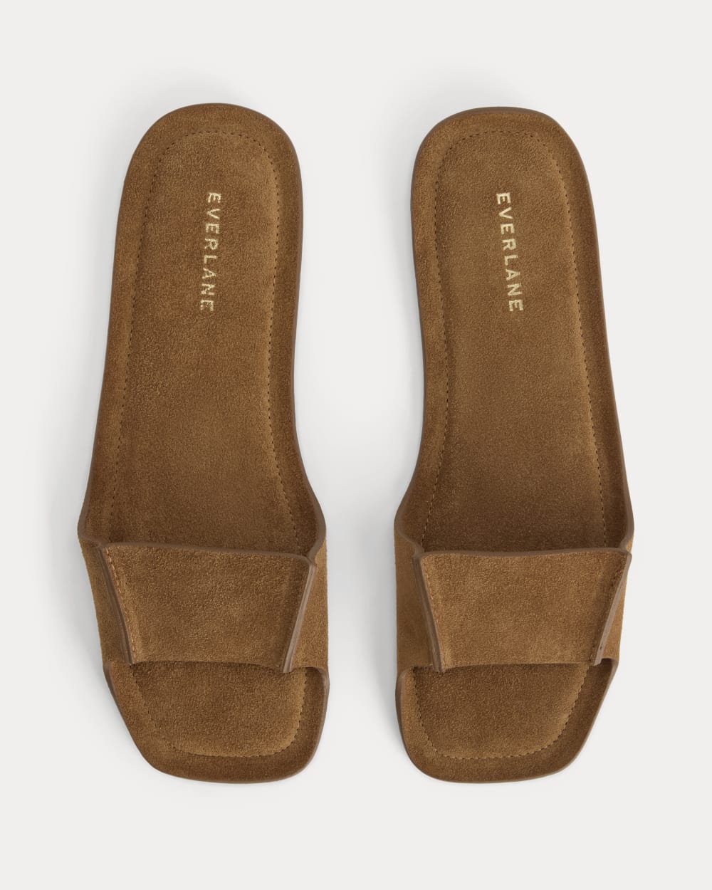 Made in Italy Opanka Band Sandal in Biscott Suede — alternate view