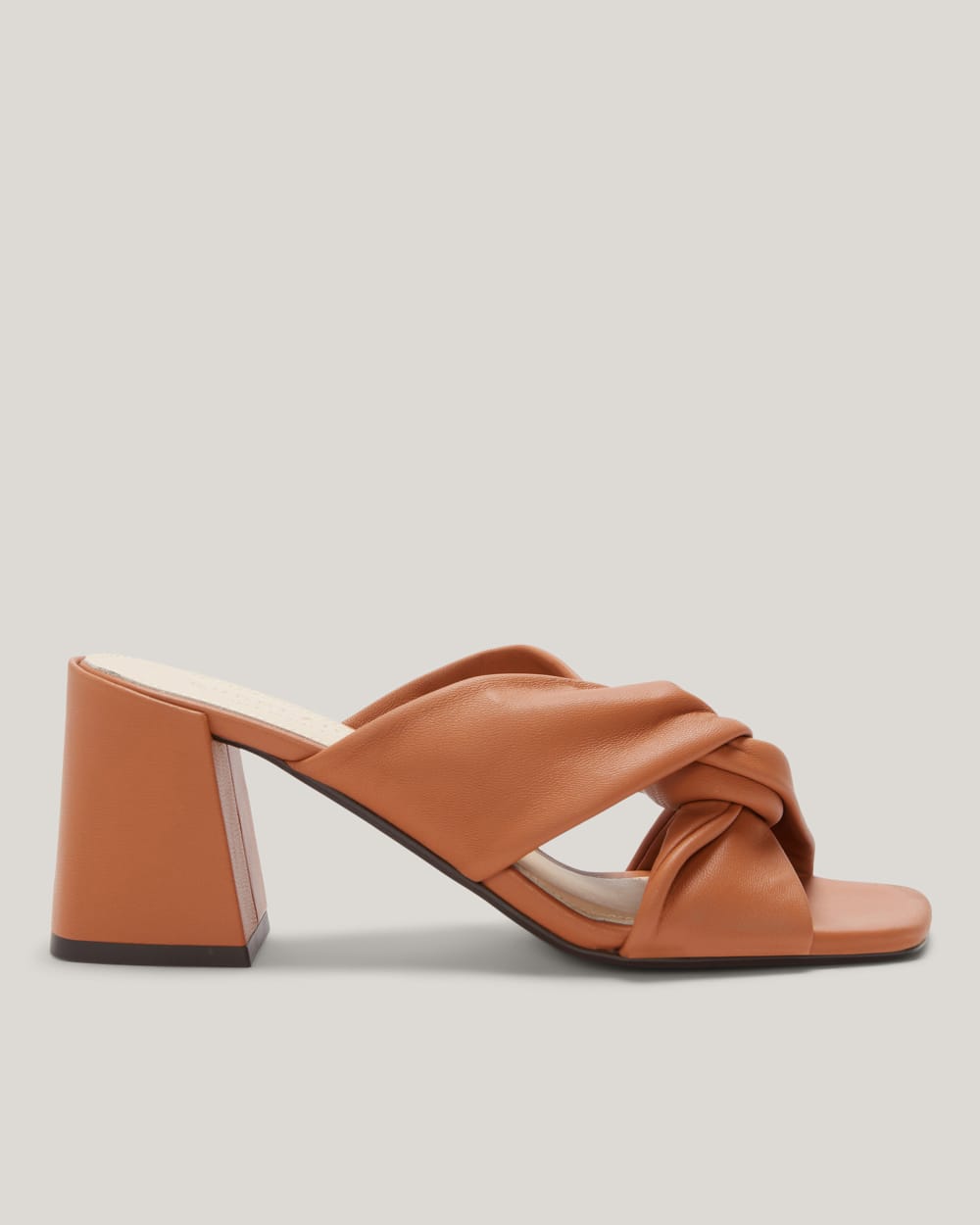 The Day Twist Heel in Desert Tan / Tan Lining — alternate view
