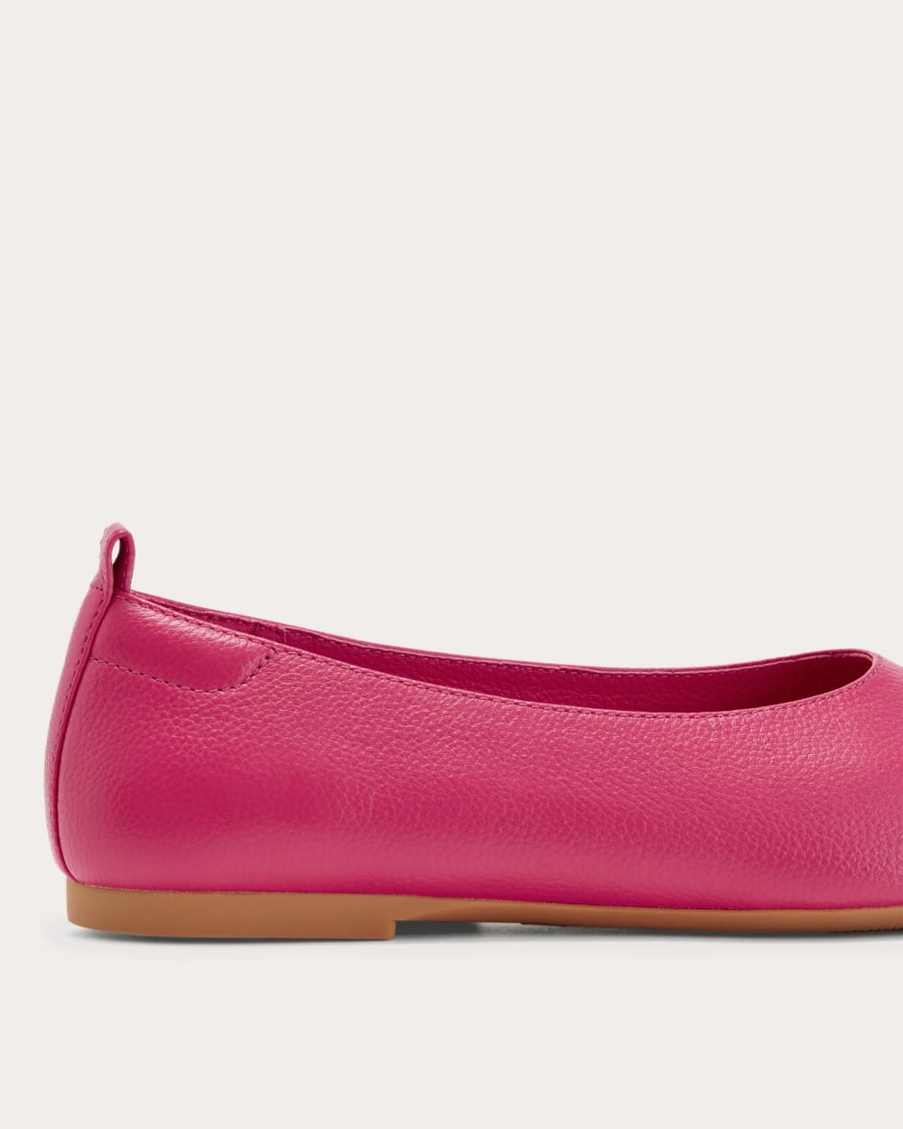 The Day Glove in Red Currant — detail view