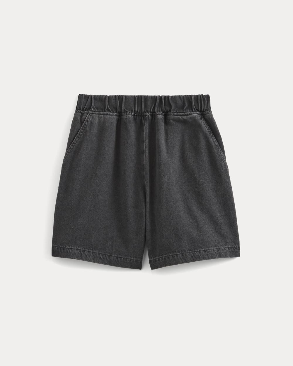 Denim Easy Short in Midnight — alternate view