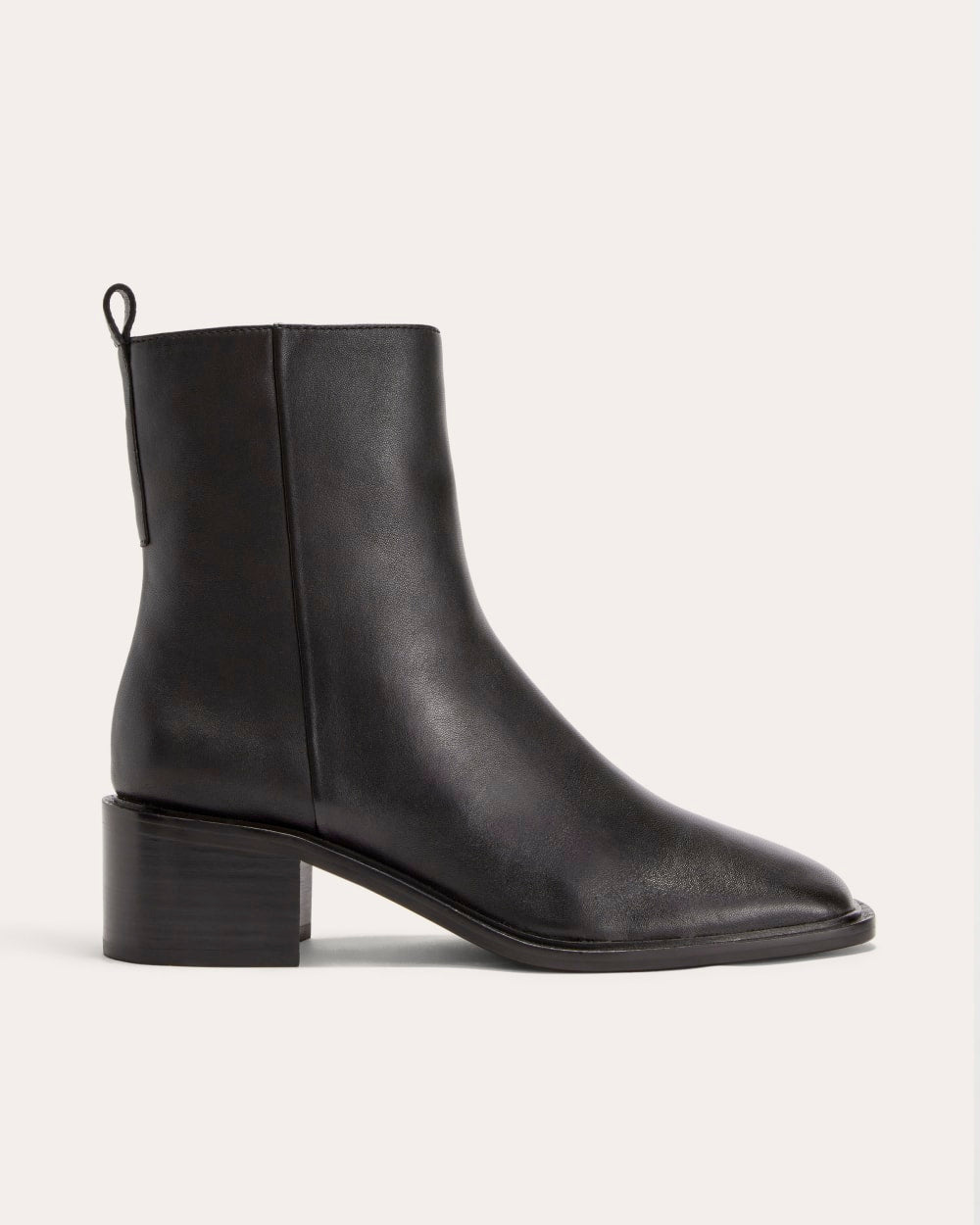 The City Boot in Black — front view