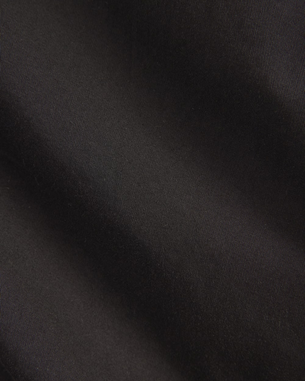 The Easy Barrel Pant in Black — detail view