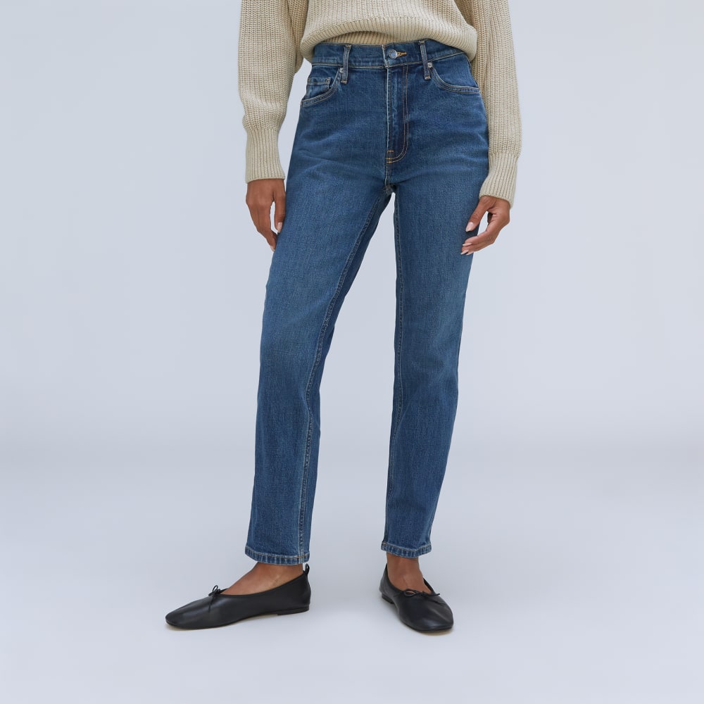 The Original Cheeky® Jean in Washed Midnight — front view
