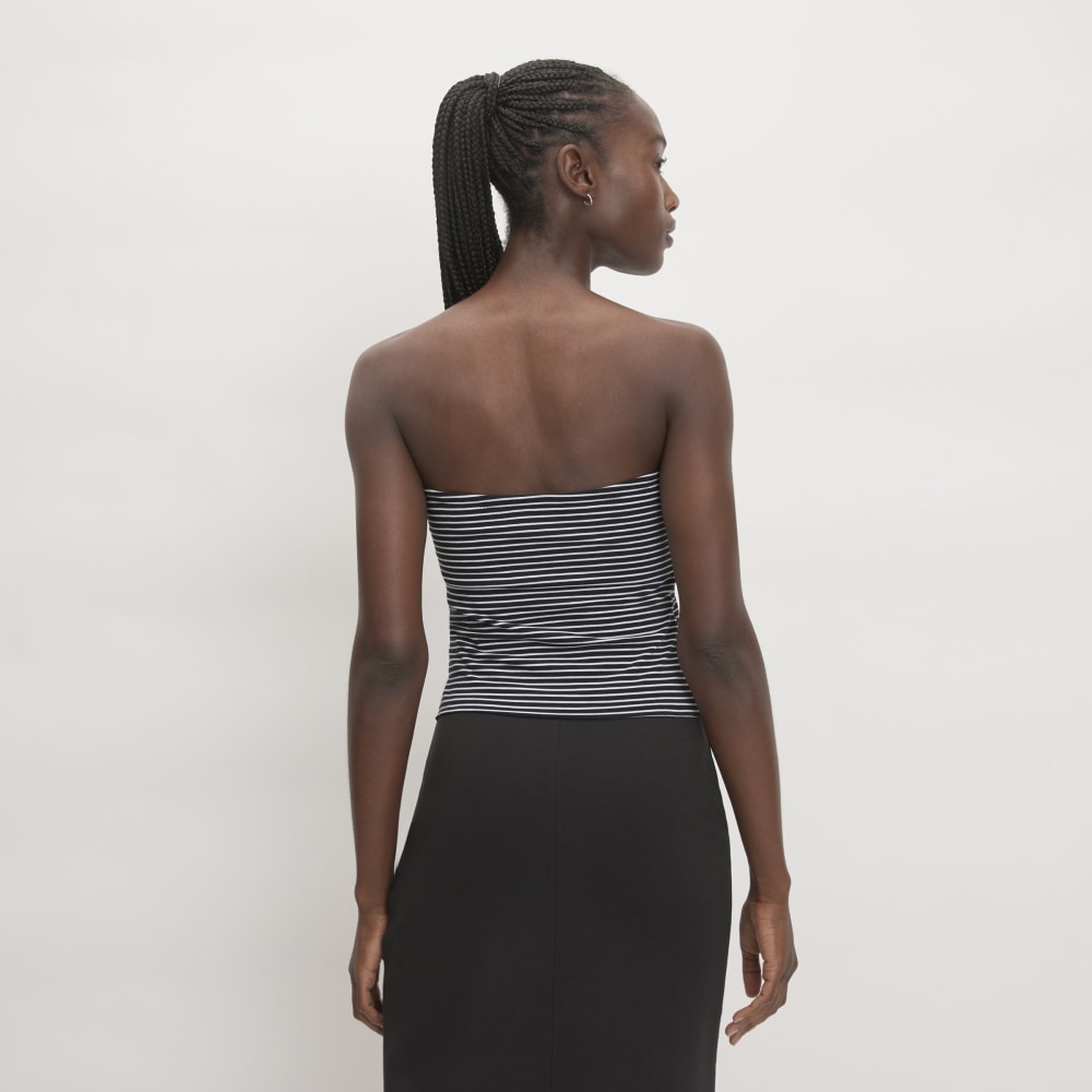 The Tube Top in Black / White — detail view