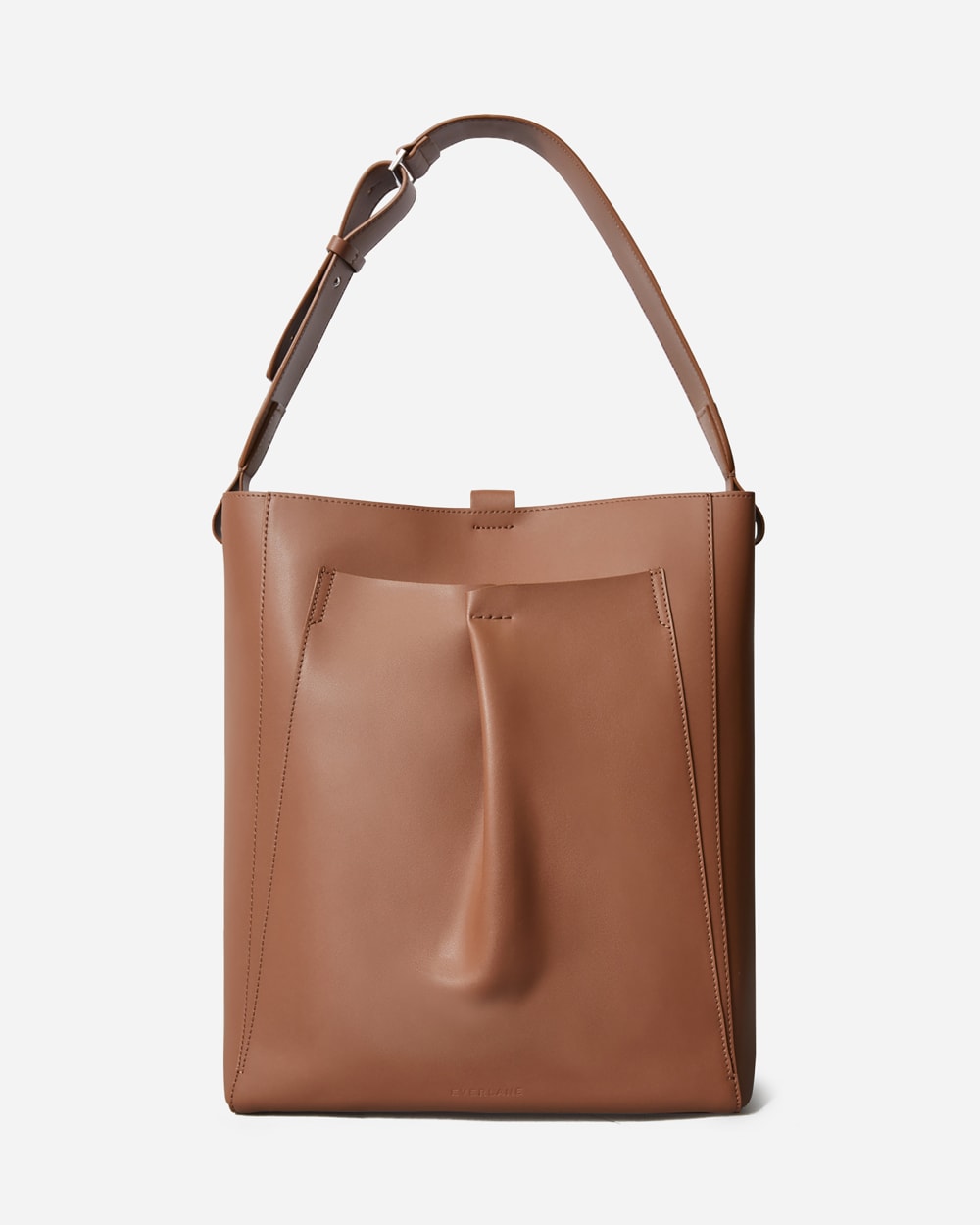The Studio Bag in Cognac — front view