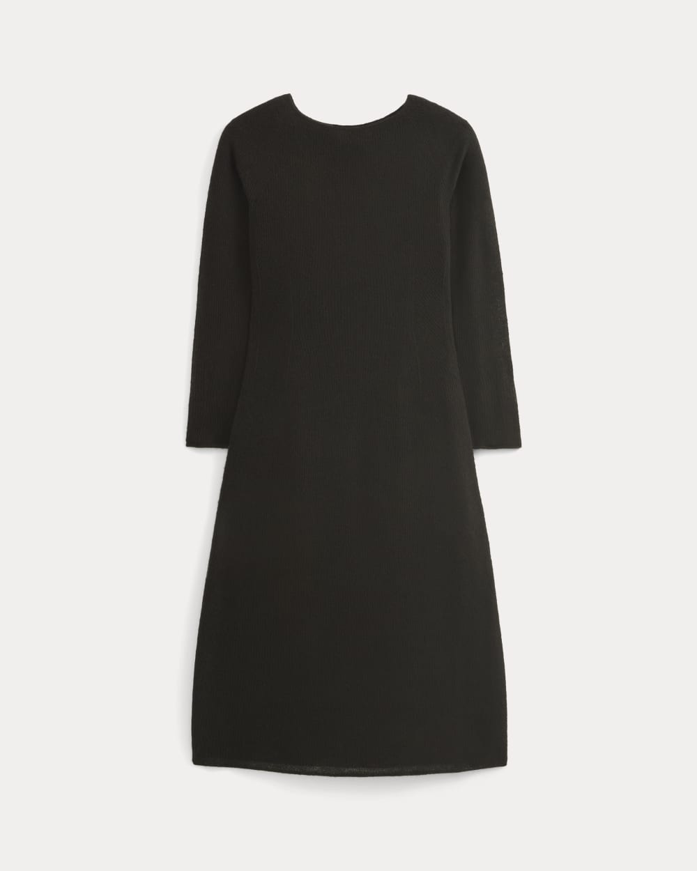 The Air Alpaca™ Sweater Dress in Black — alternate view