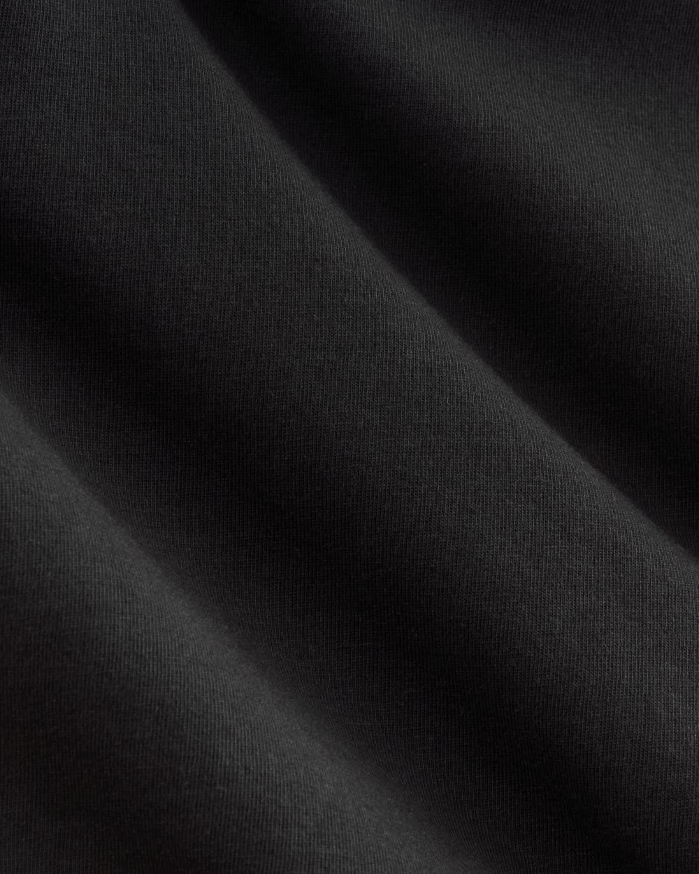 The Tank in Essential Cotton in Black — detail view