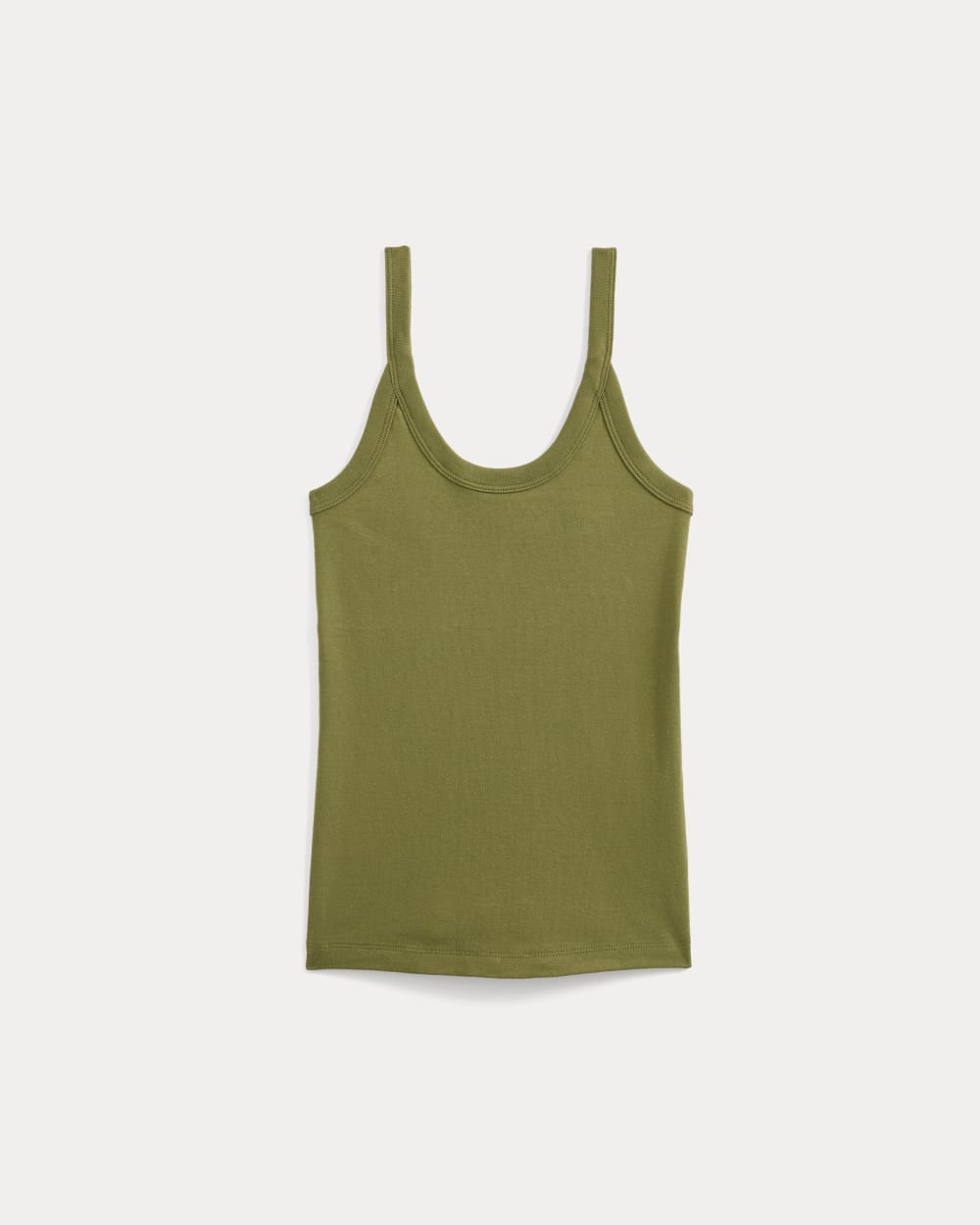 RetroSoft U-Neck Tank in Mayfly — alternate view