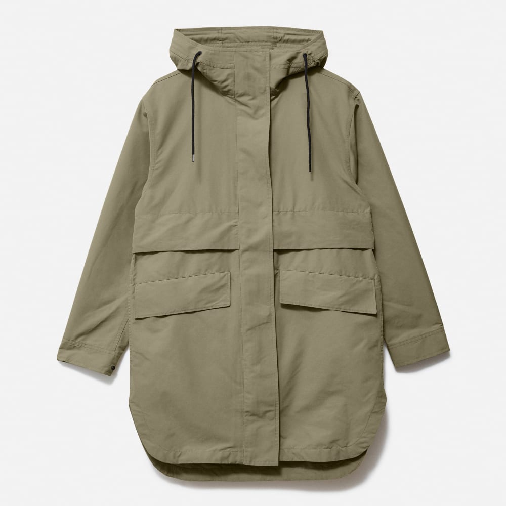 The Anorak in Bay Leaf — front view