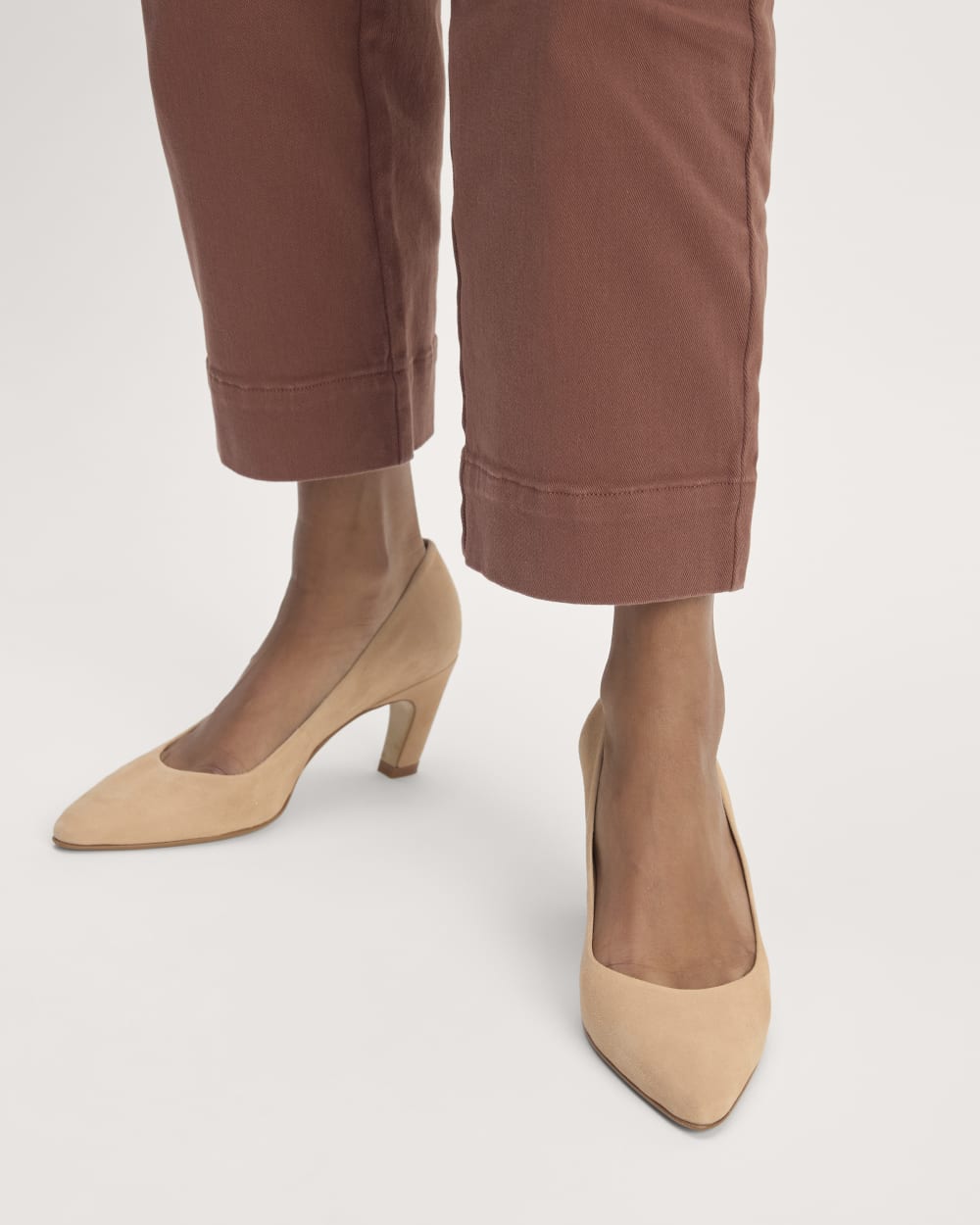 The Banana Pump in Blush Tan — alternate view