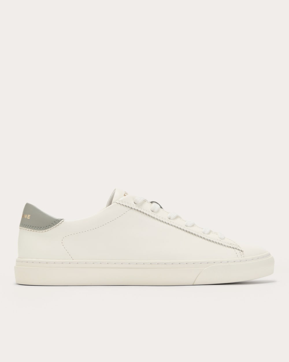 The Day Sneaker in Canvas Tan / Shadow — front view