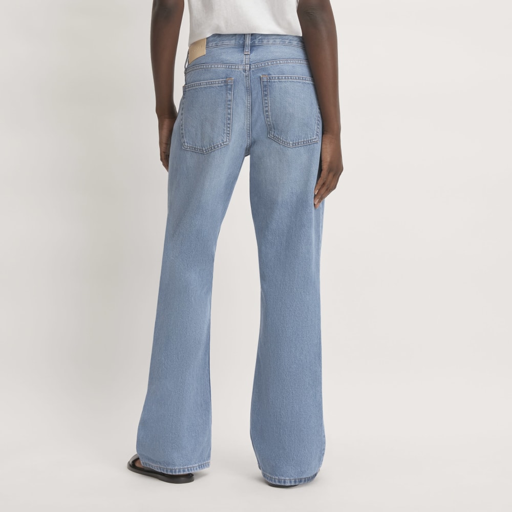 The Slouch Bootcut Jean in Sunkissed Breeze — detail view