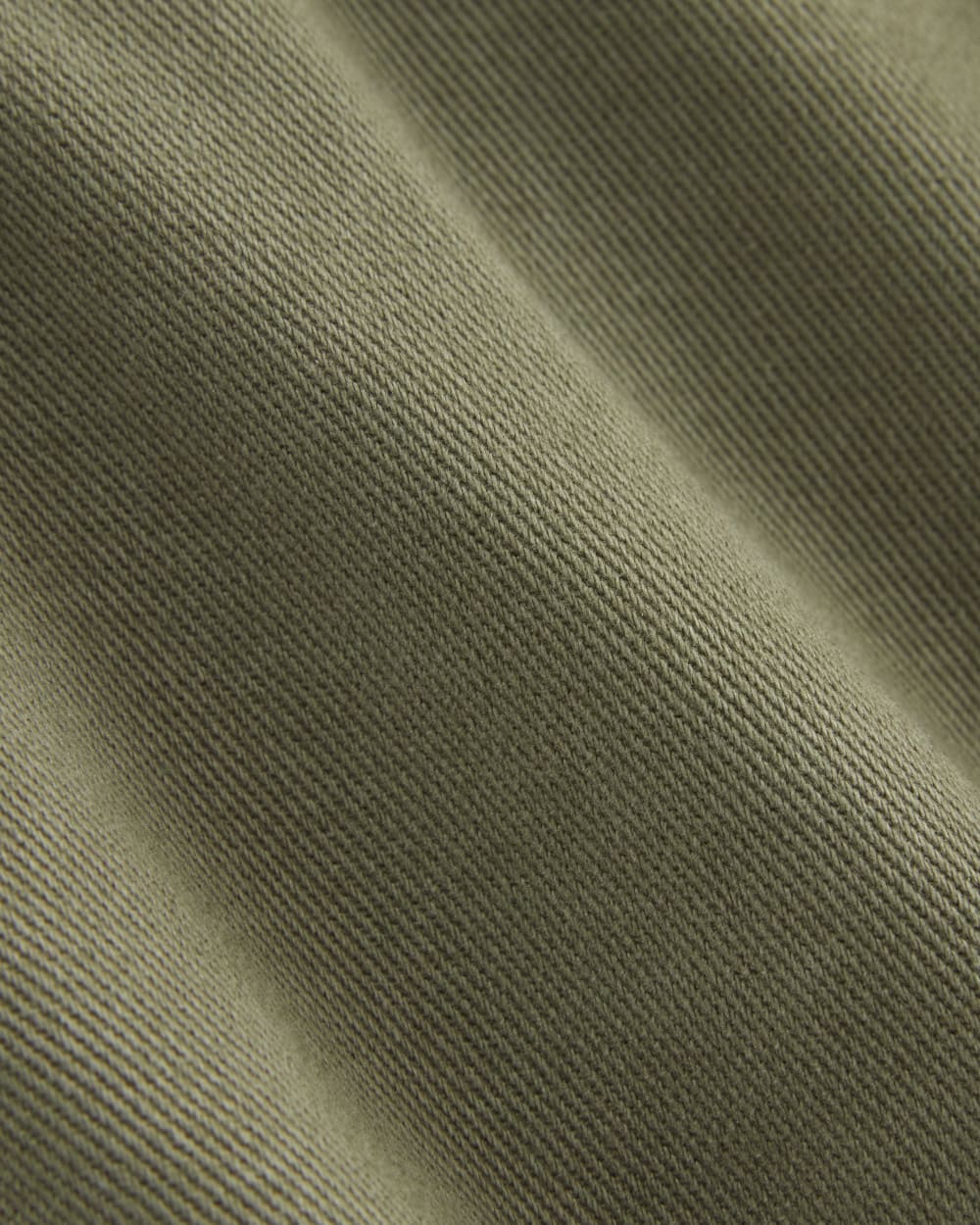The Utility Short in Buttersoft in Lichen Green — detail view