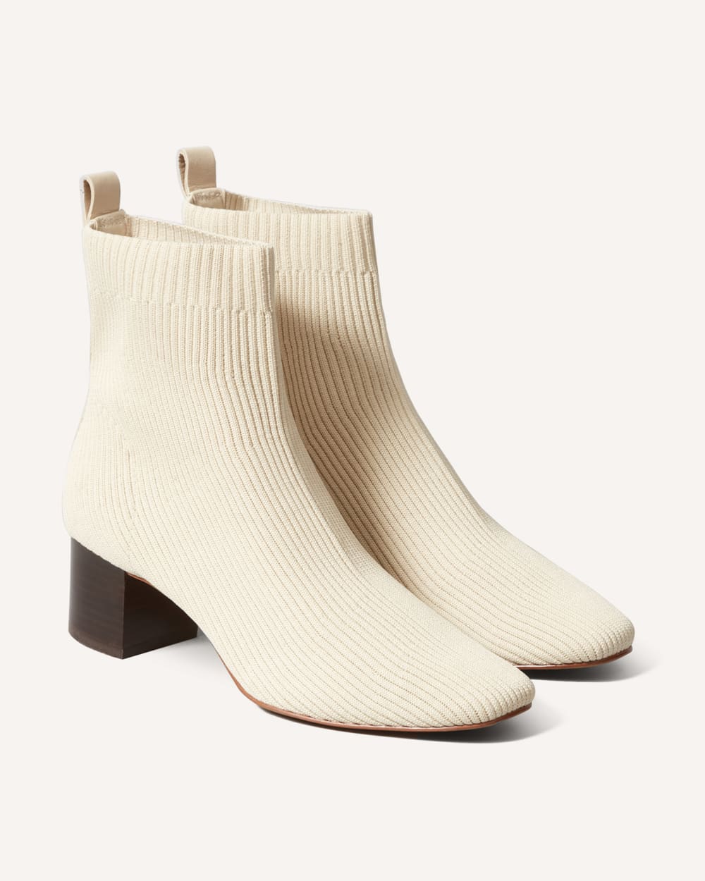 The Glove Boot in Bone — detail view