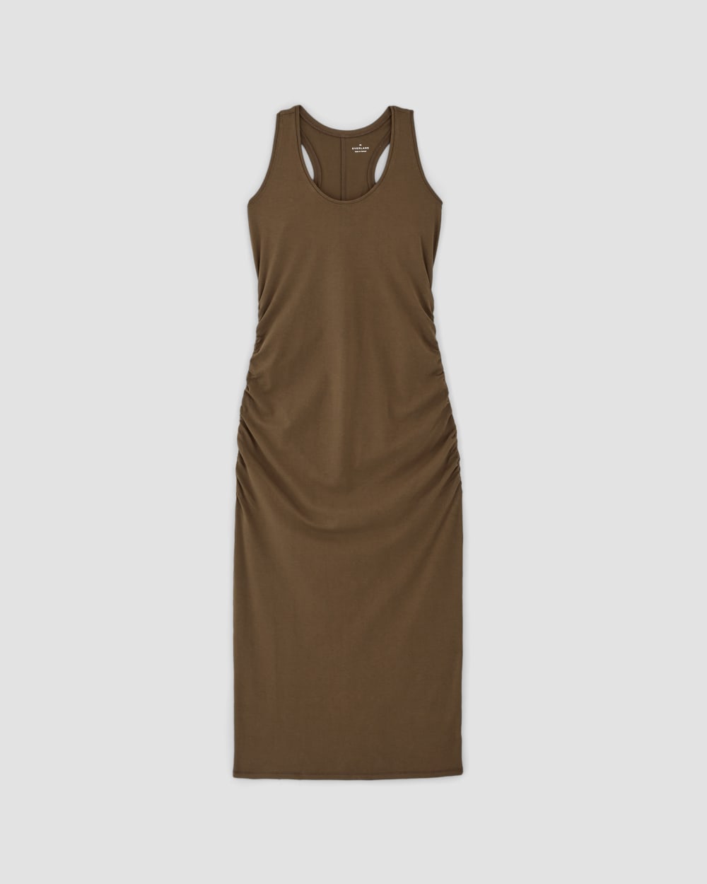 The Form Racerback Dress in Cocoa — alternate view