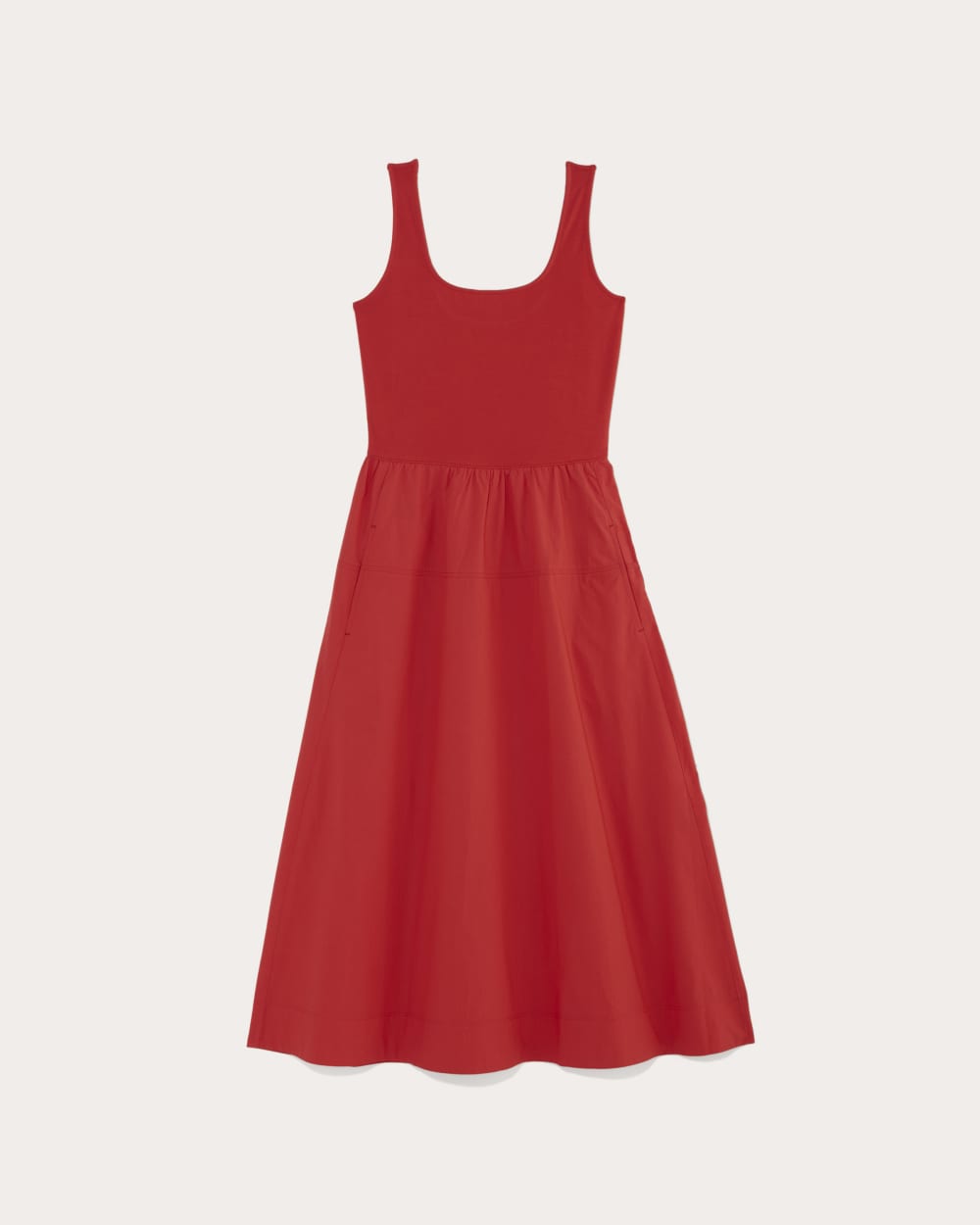 The Form Riviera Dress in Classic Red — alternate view