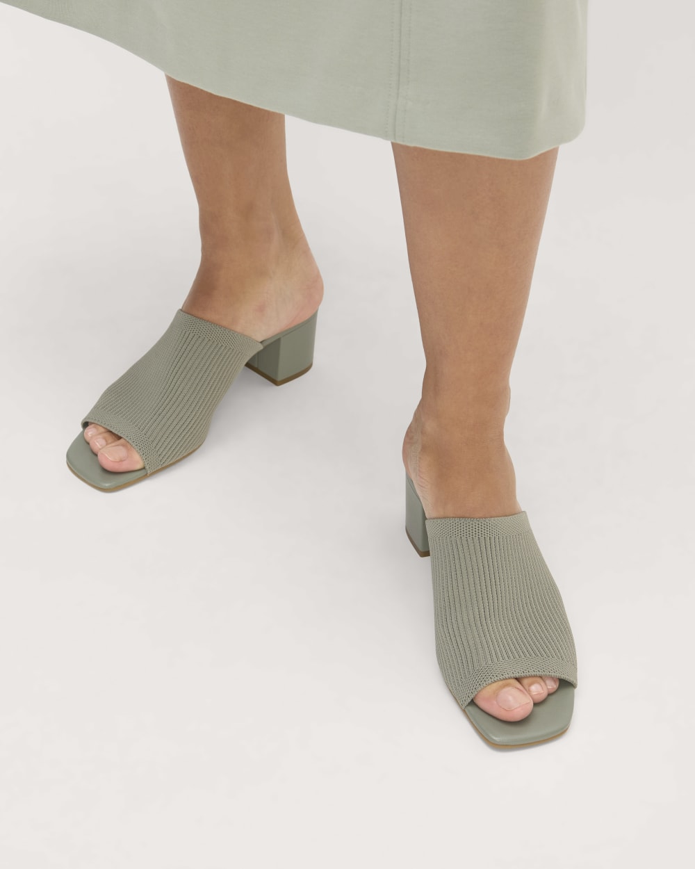 The Glove Mule in ReKnit in Seagrass — alternate view