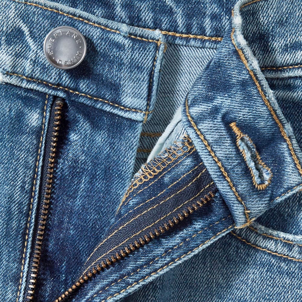The Original Cheeky® Jean in Worn-In Mid Blue — detail view
