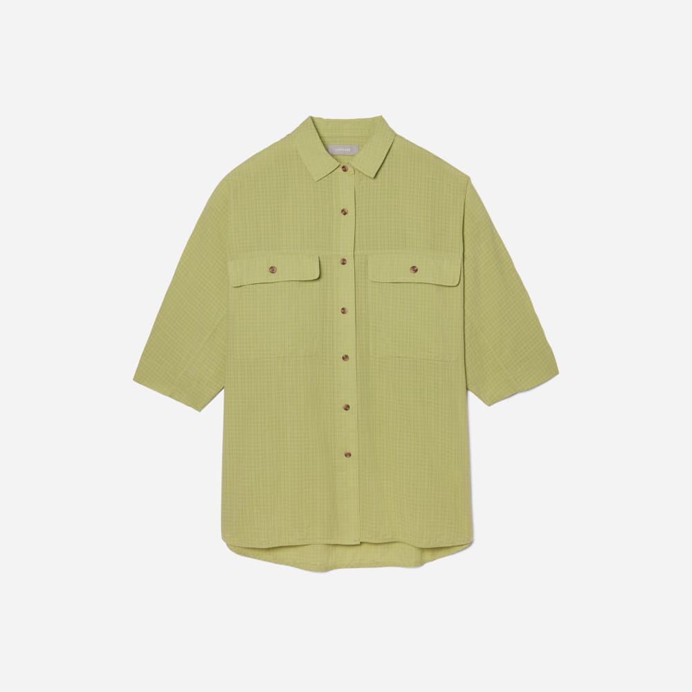 The Cotton Tourist Shirt in Pickled Pepper Plaid — front view