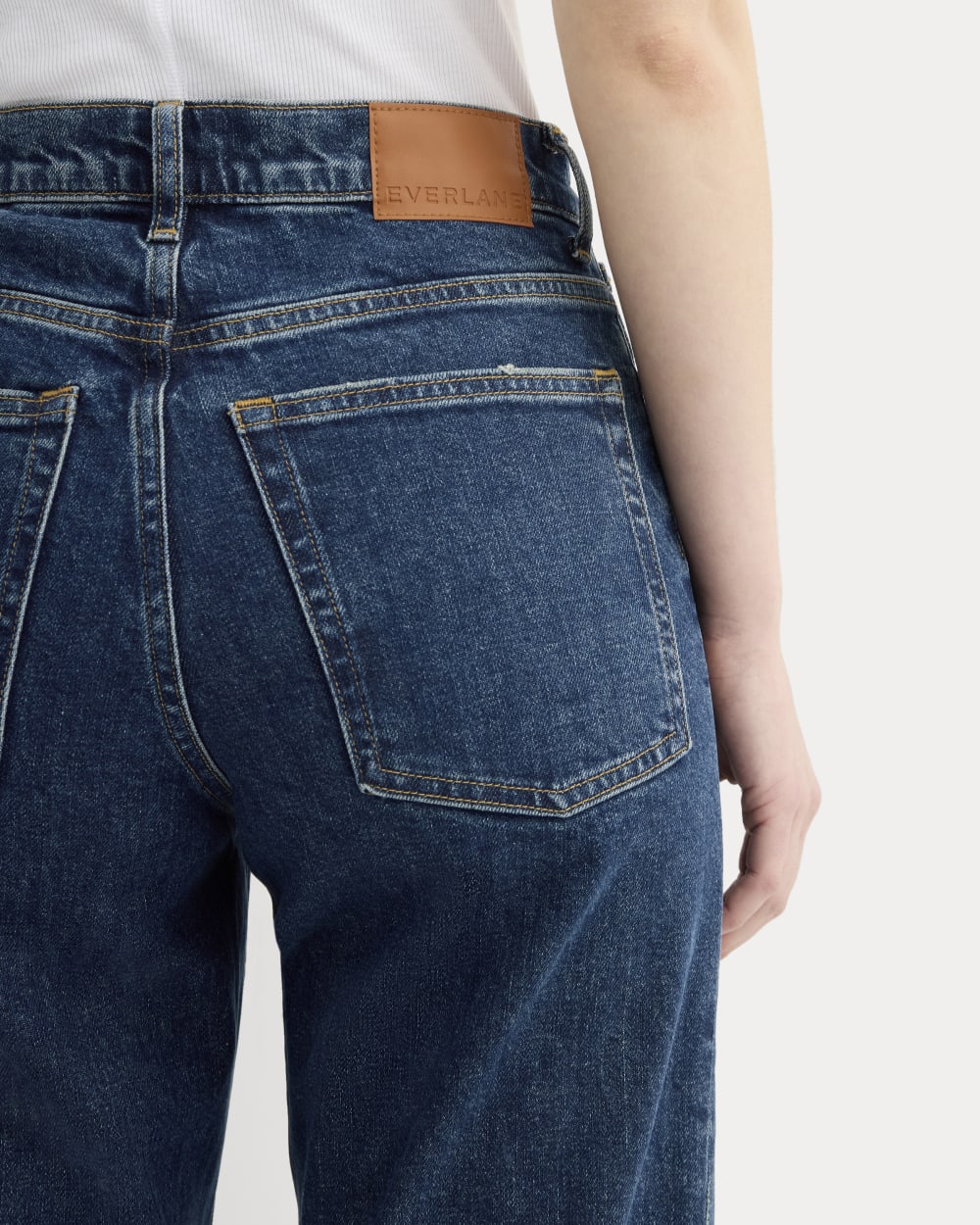 The Way-High® Jean 2.0 in Dark Indigo — detail view