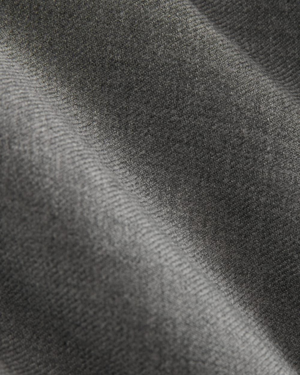 Blazer in Tailor Twill in Heather Graphite — detail view