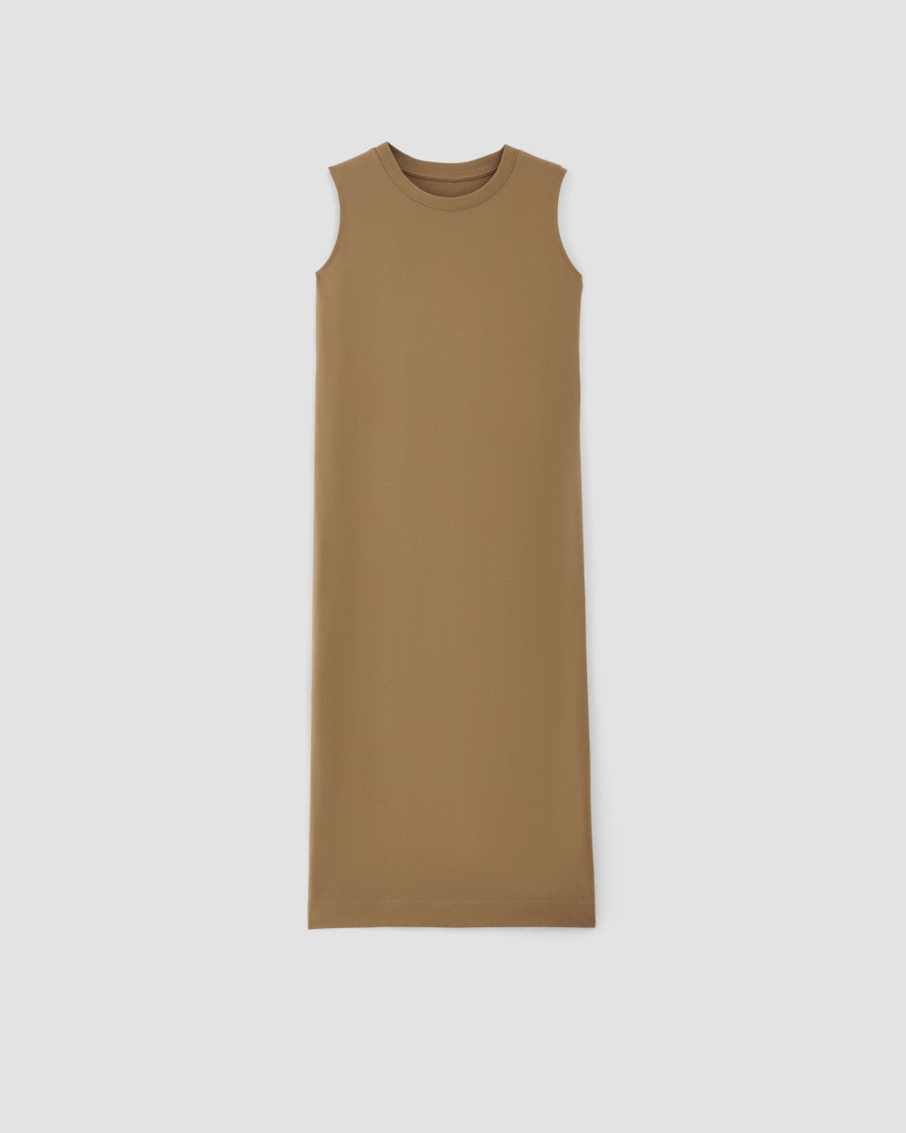 The Weekend Tank Dress in Toasted Coconut — alternate view