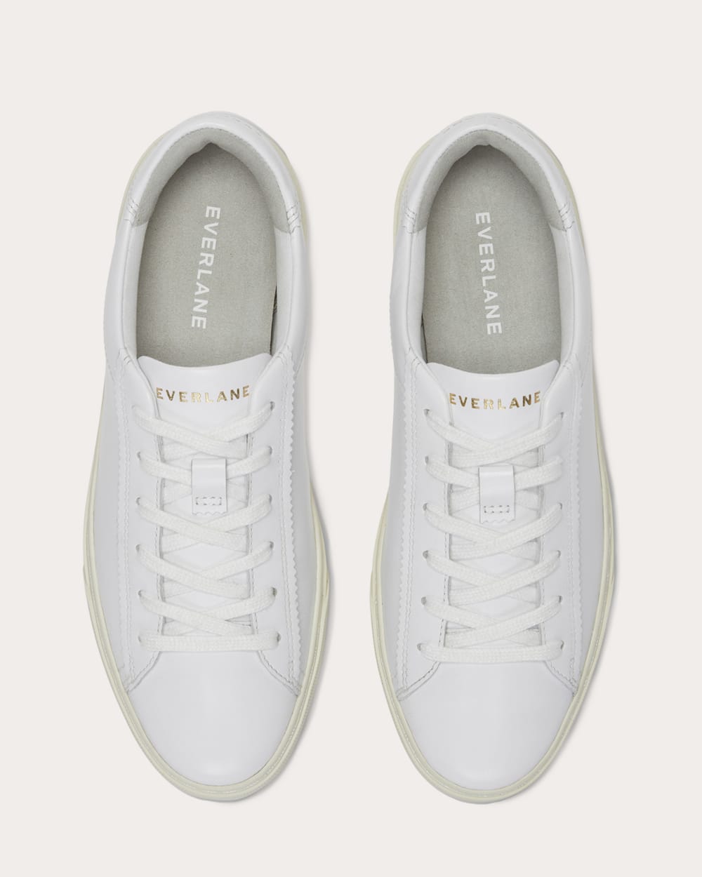 The Day Sneaker in White — detail view