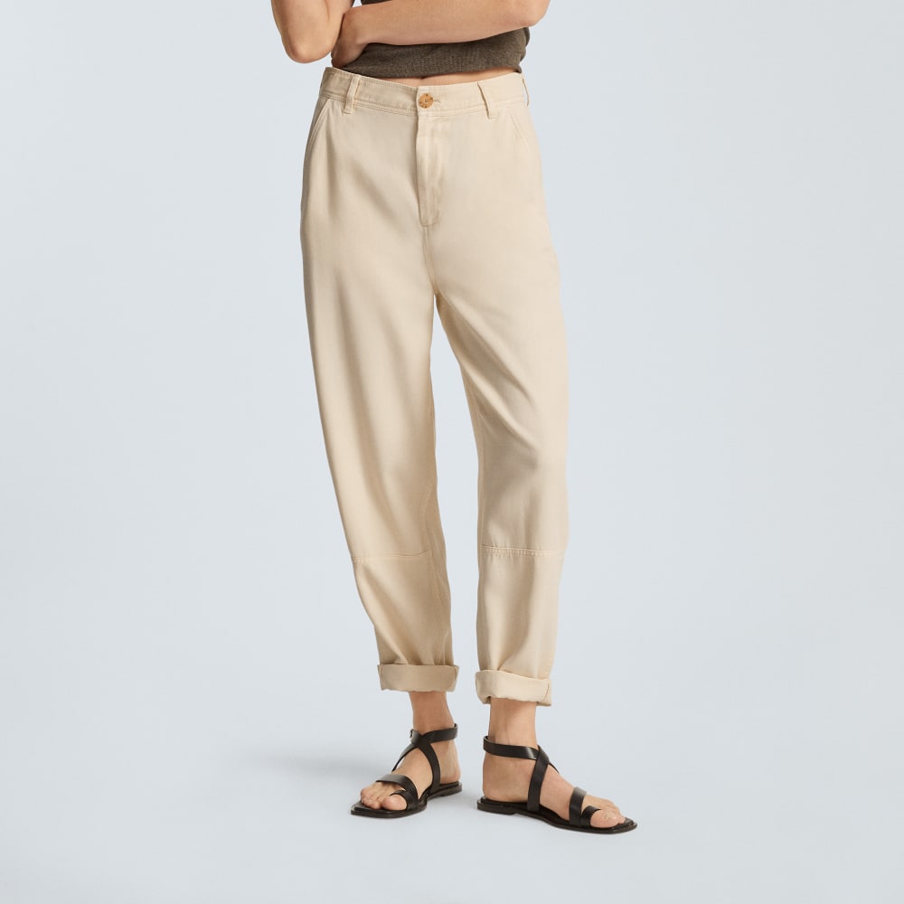 The Chino in Buttersoft in Parchment — alternate view
