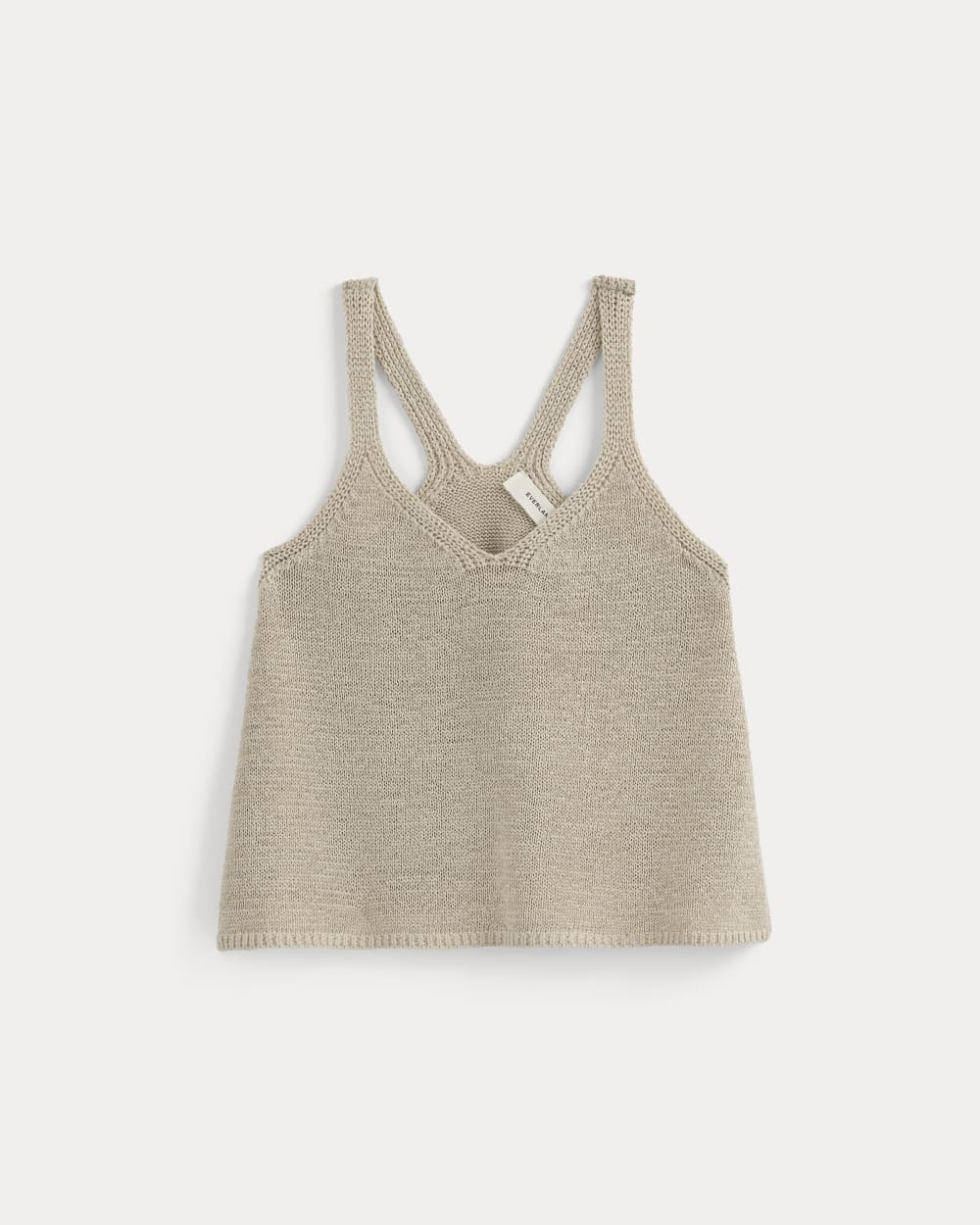 Racerback V-Neck Sweater in Peyote — alternate view