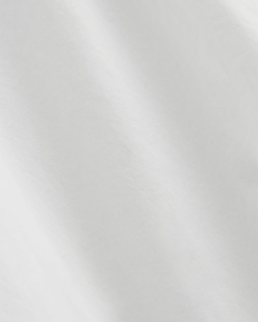 The Lace Trim Popover in White — alternate view