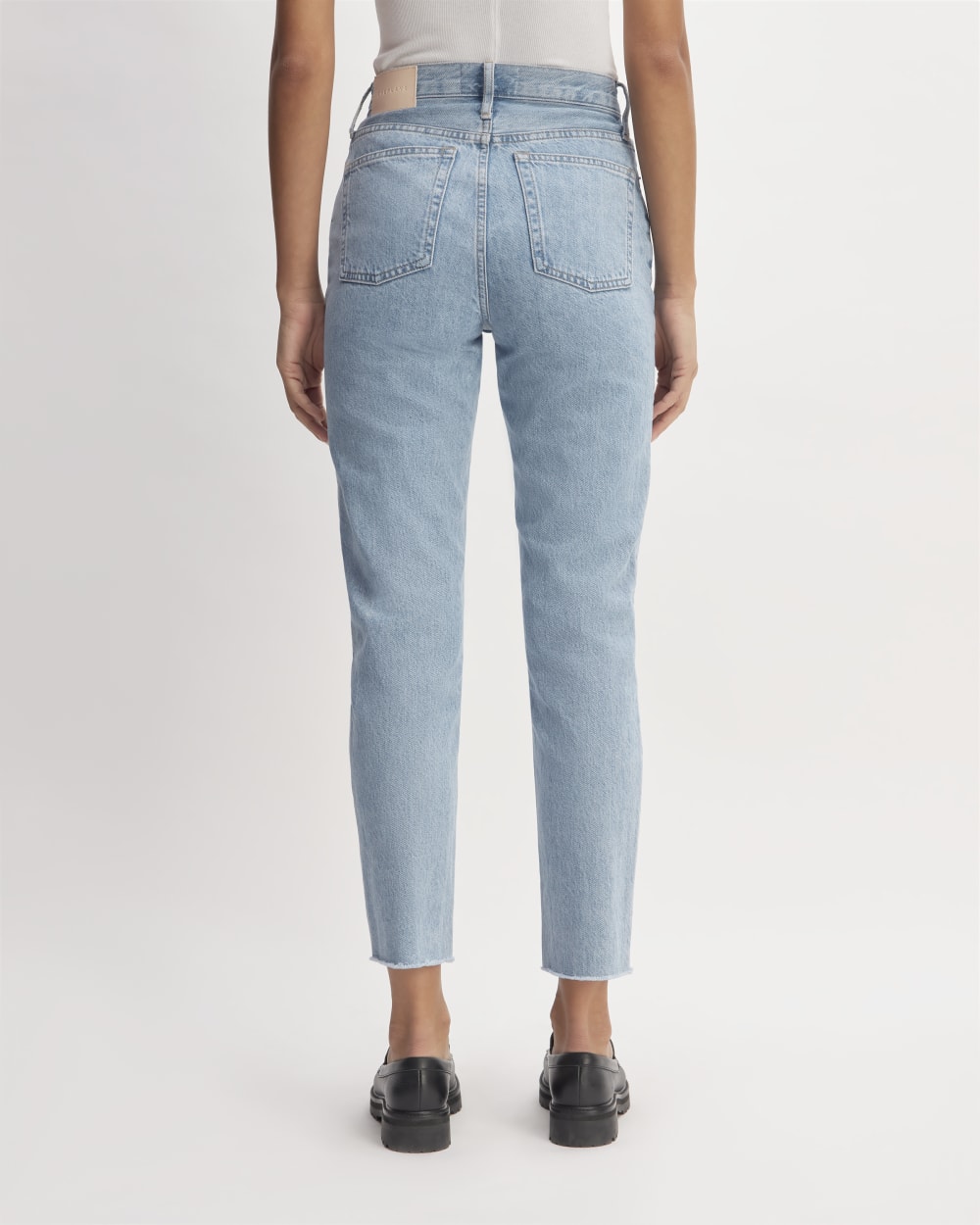 The ’90s Cheeky® Jean in Vintage Wash Blue — detail view