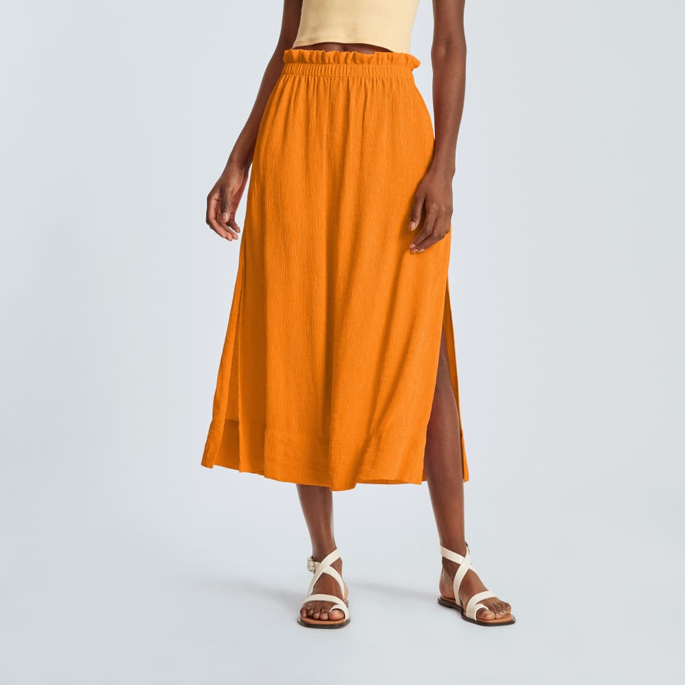 The Naia™ Ripple Skirt in Turmeric — alternate view