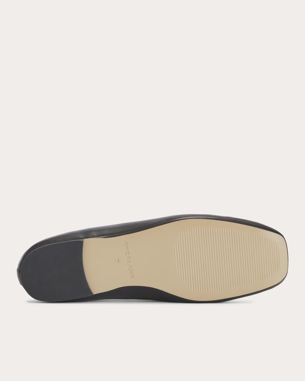 The Day Ballet Flat in Black — detail view