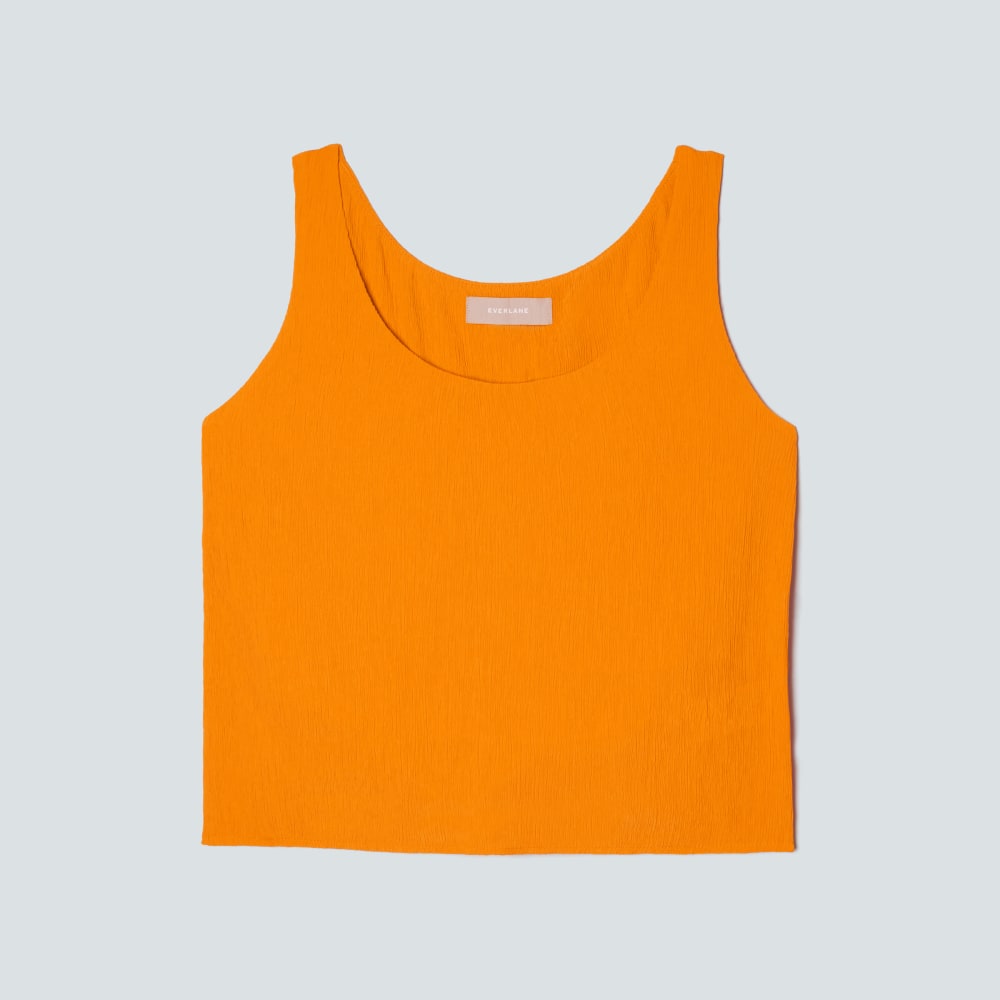 The Naia™ Ripple Tank in Turmeric — front view