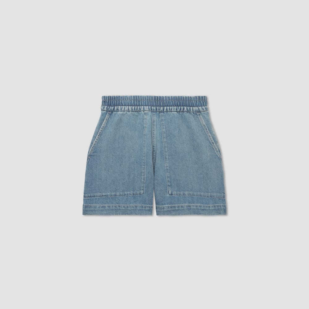 The Denim Utility Short in Shallow Water — alternate view