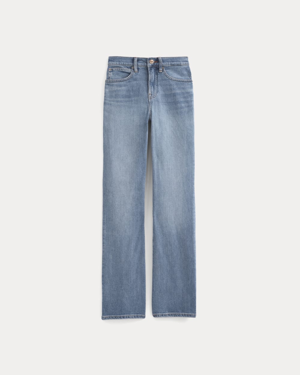 High-Rise Slim Bootcut Jean in Tungsten Bright — alternate view