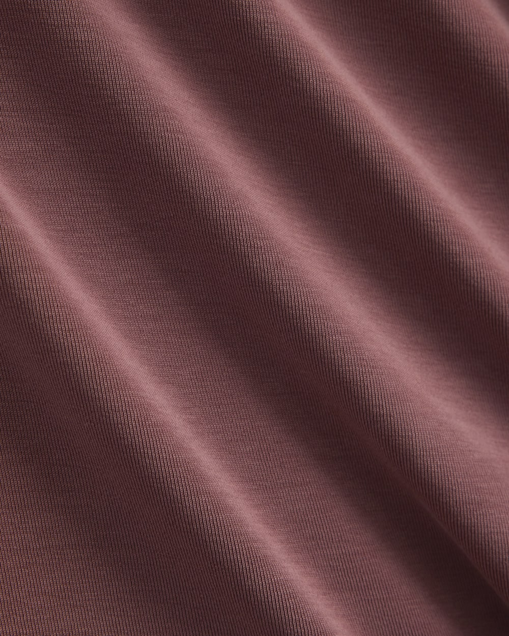 Maxi Skirt in Butterknit in Henna Red — detail view