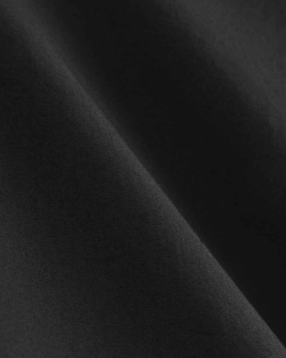 The Lace Trim Pant in Black — detail view
