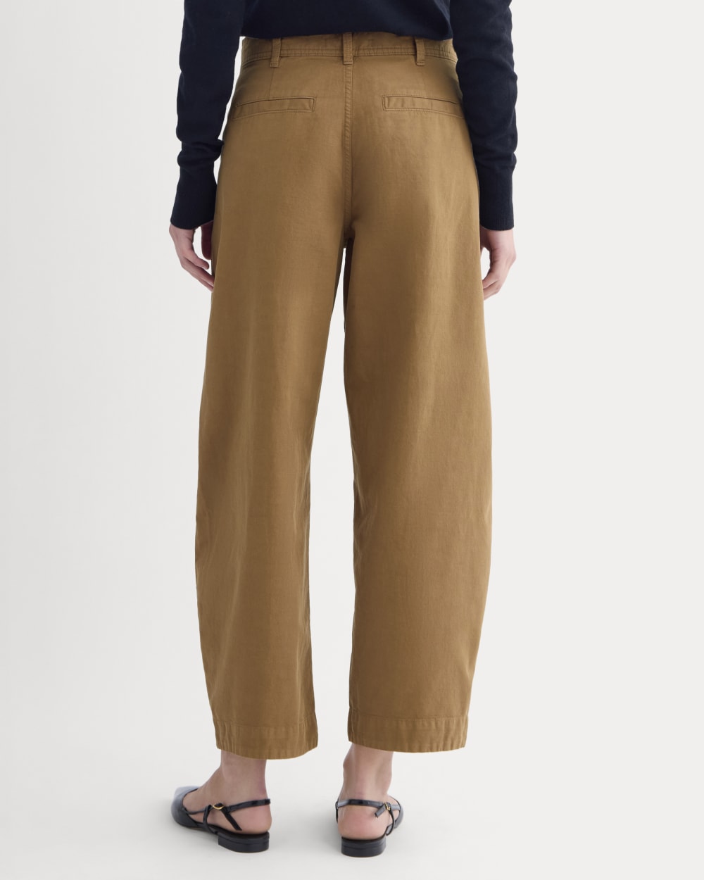 The Everywhere Pant in Toffee — detail view
