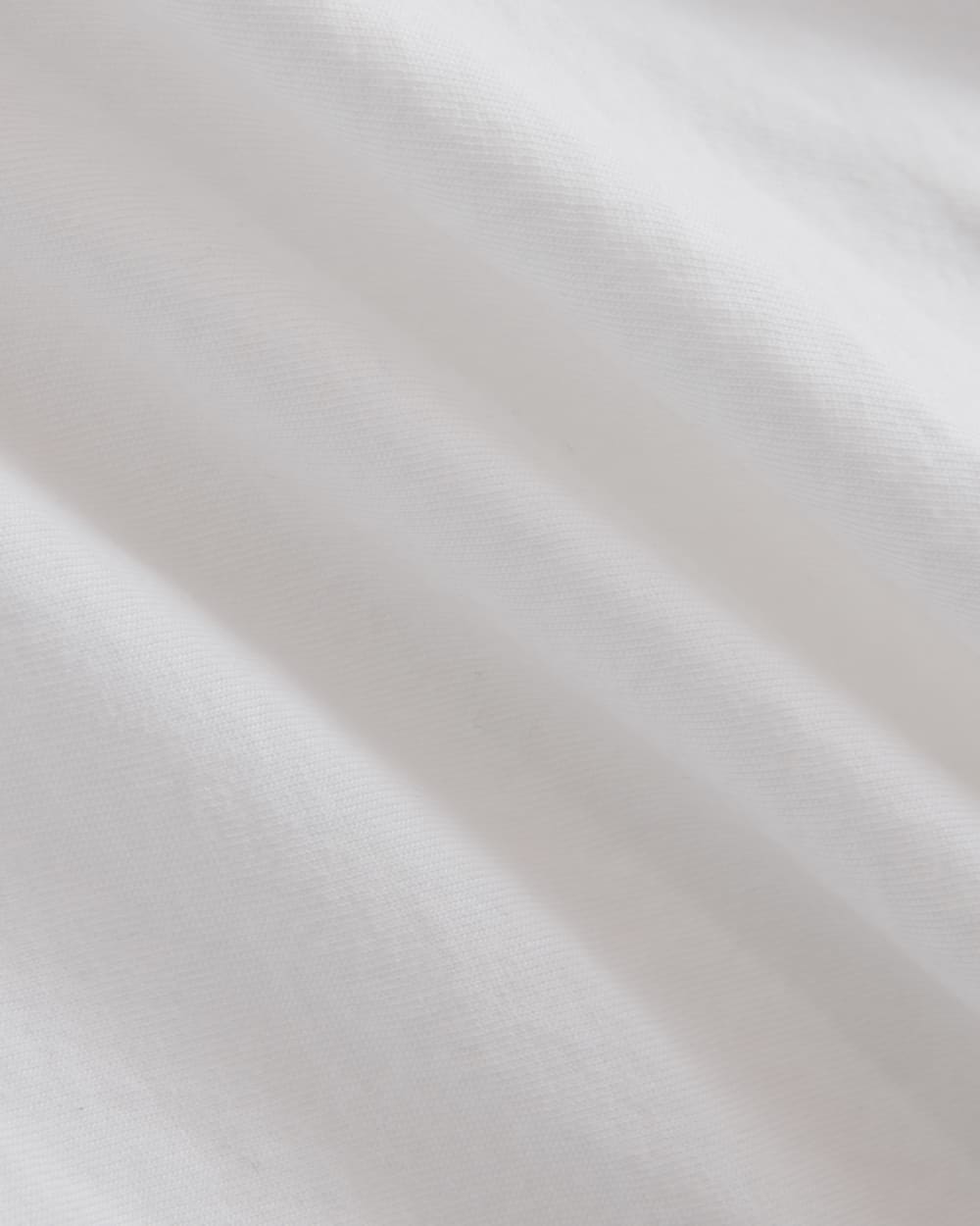 Boatneck Twisted Top in Essential Cotton in White — detail view