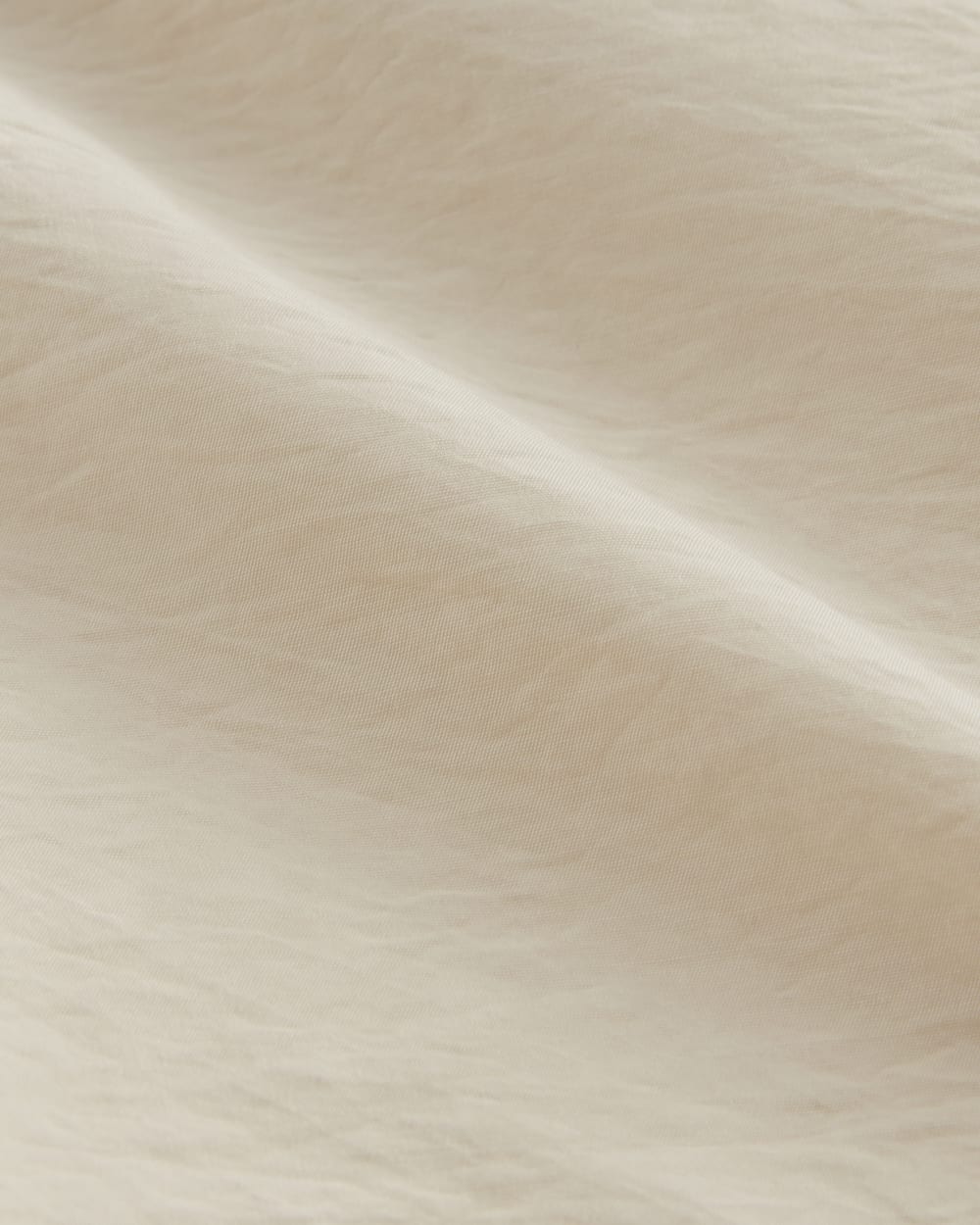 The Square Shirt in SoftLuxe in Sandshell — detail view